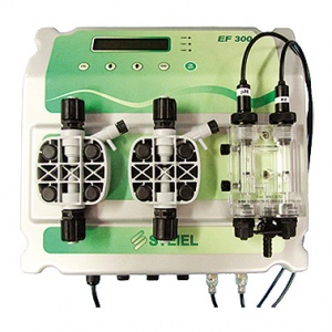 Контроллер EF300 pH/Rx с 2-мя э/м насосами 10л/ч для басс. до 800м3