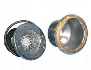 Прожектор из нерж. стали (15Вт/12В) c LED- элементами Emaux